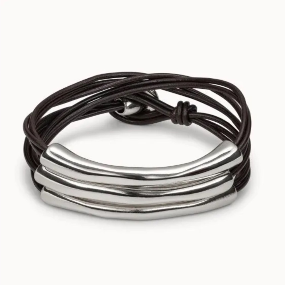 UNO de 50 Bracelet •NOT TO BE • Silver •Size M